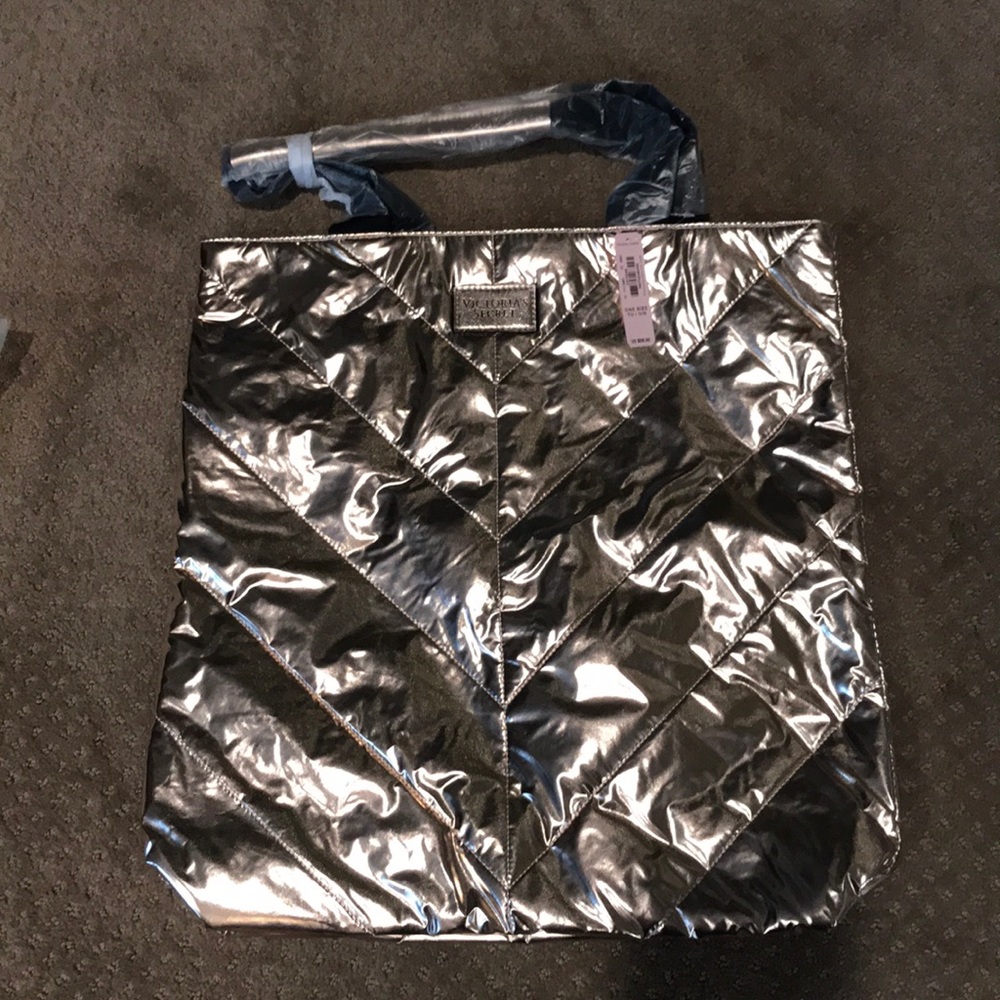 Victoria’s Secret Gold Tote Bag